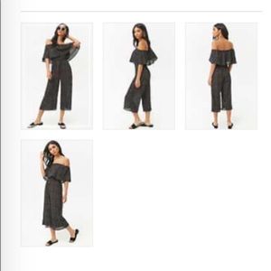 Forever 21 Polka dot jumpsuit